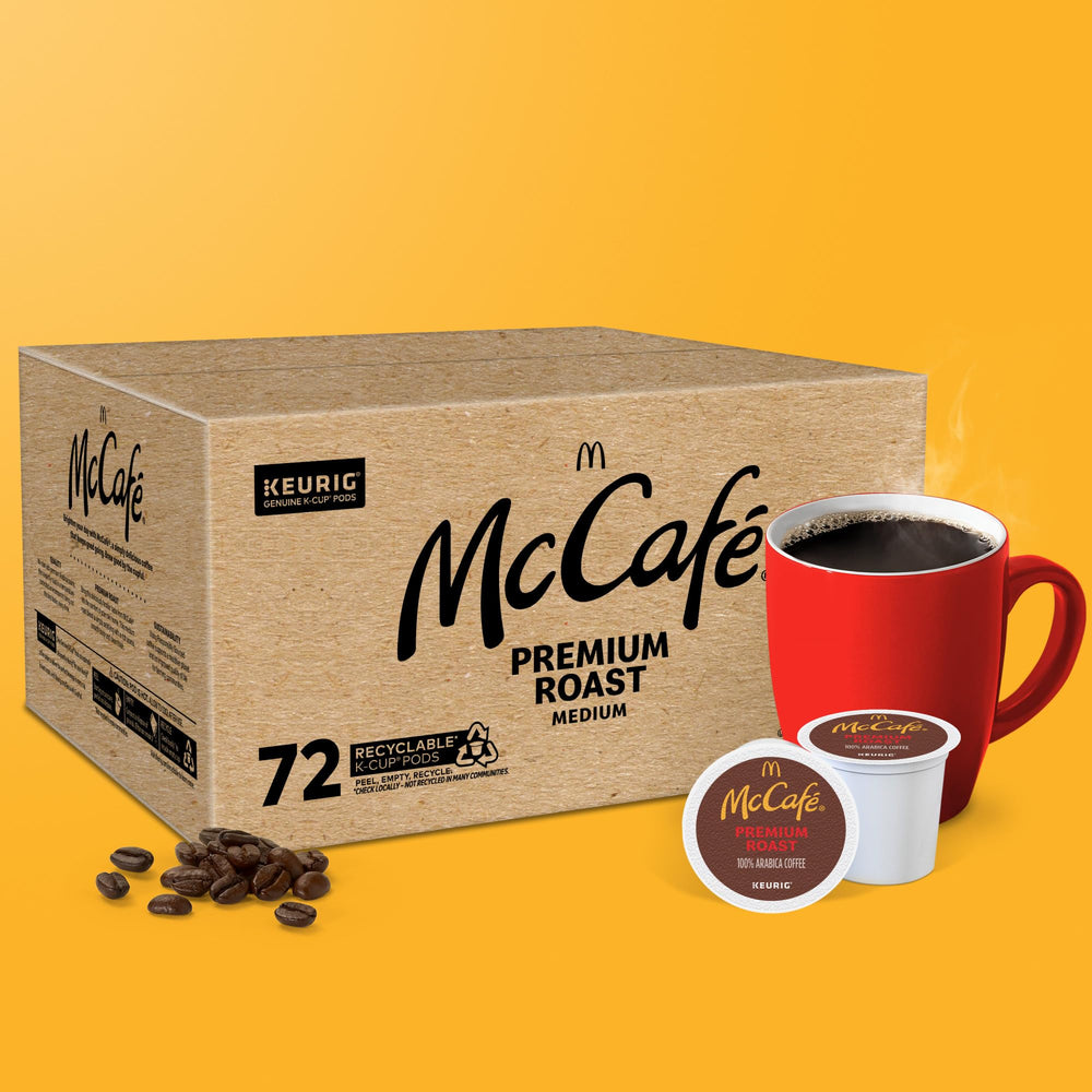 Recyclable McCafé K-Cup pods for eco-friendly usage