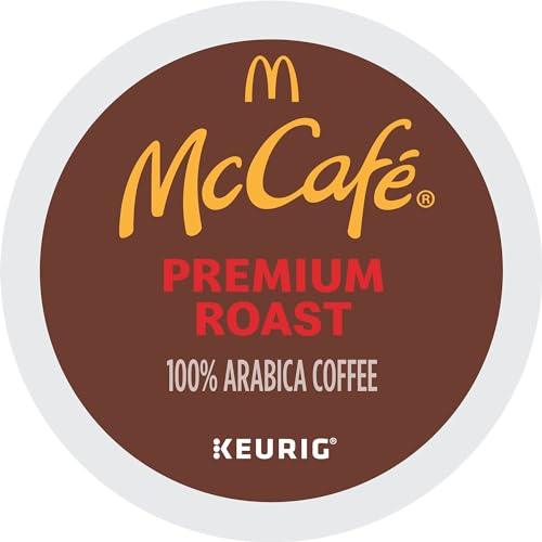 McCafé Premium Roast Orthodox Union Kosher certification symbol.