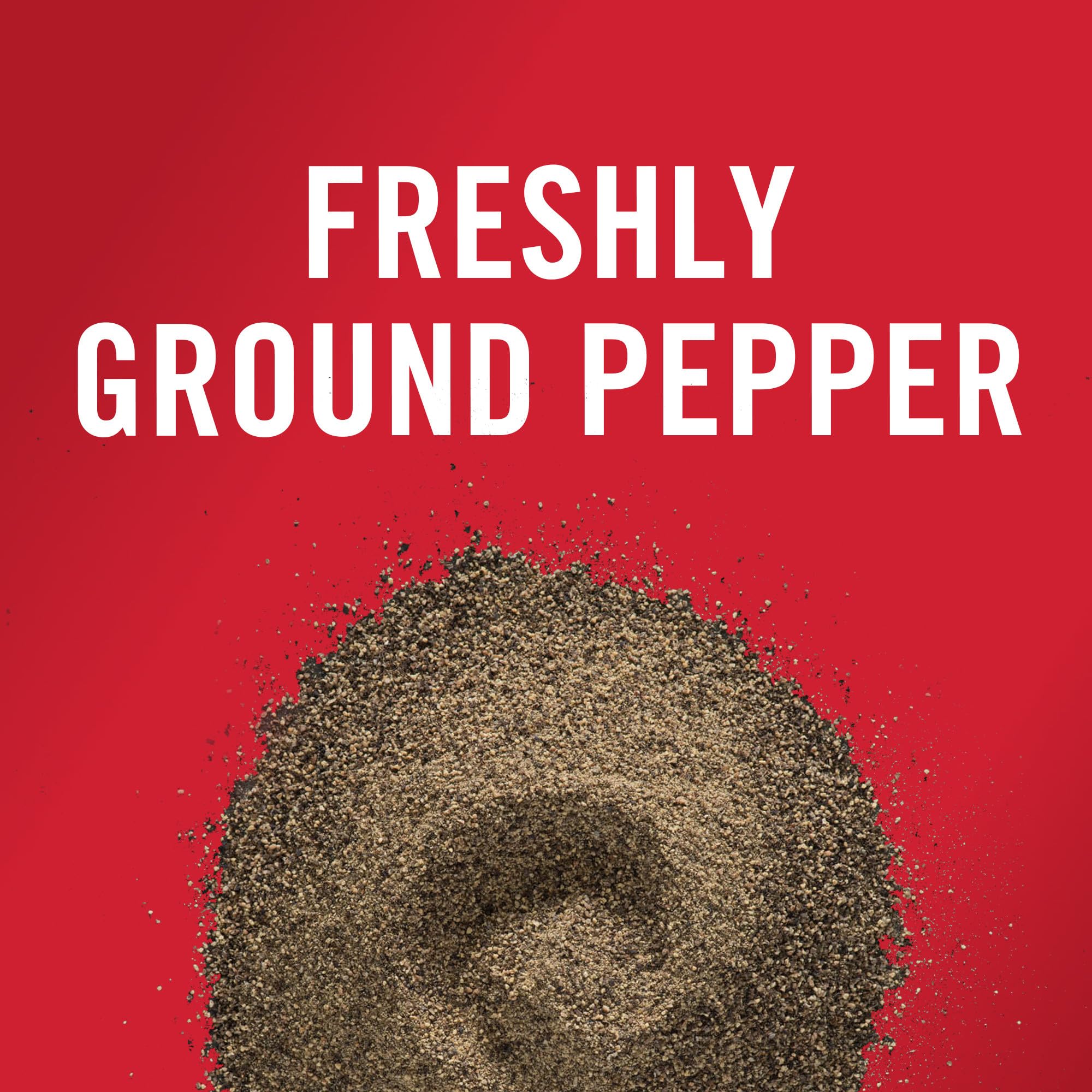 McCormick Black Peppercorn Grinder at table during dinner setup