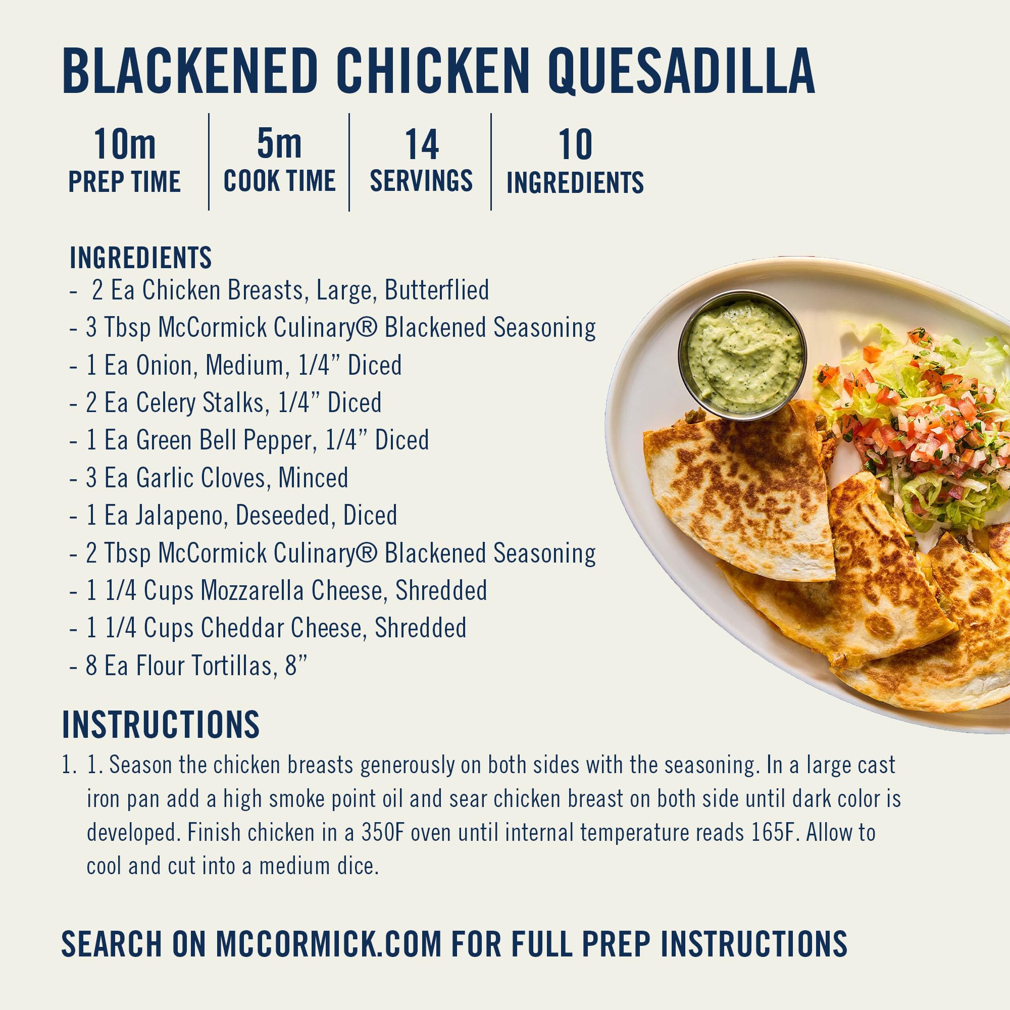 Chef-friendly 23 oz bottle of McCormick Culinary Blackened Seasoning in use