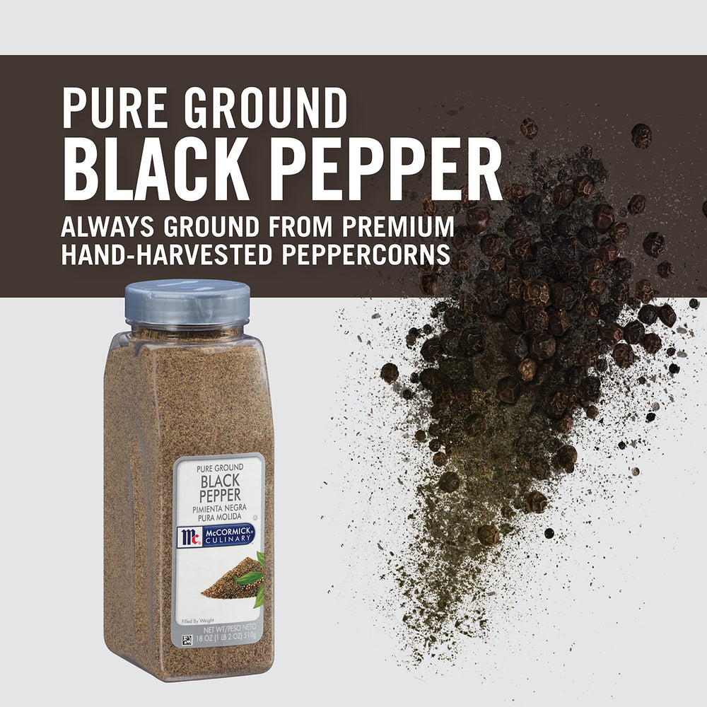 Chef-ready seasoning enhances meat and vegetable dishes
