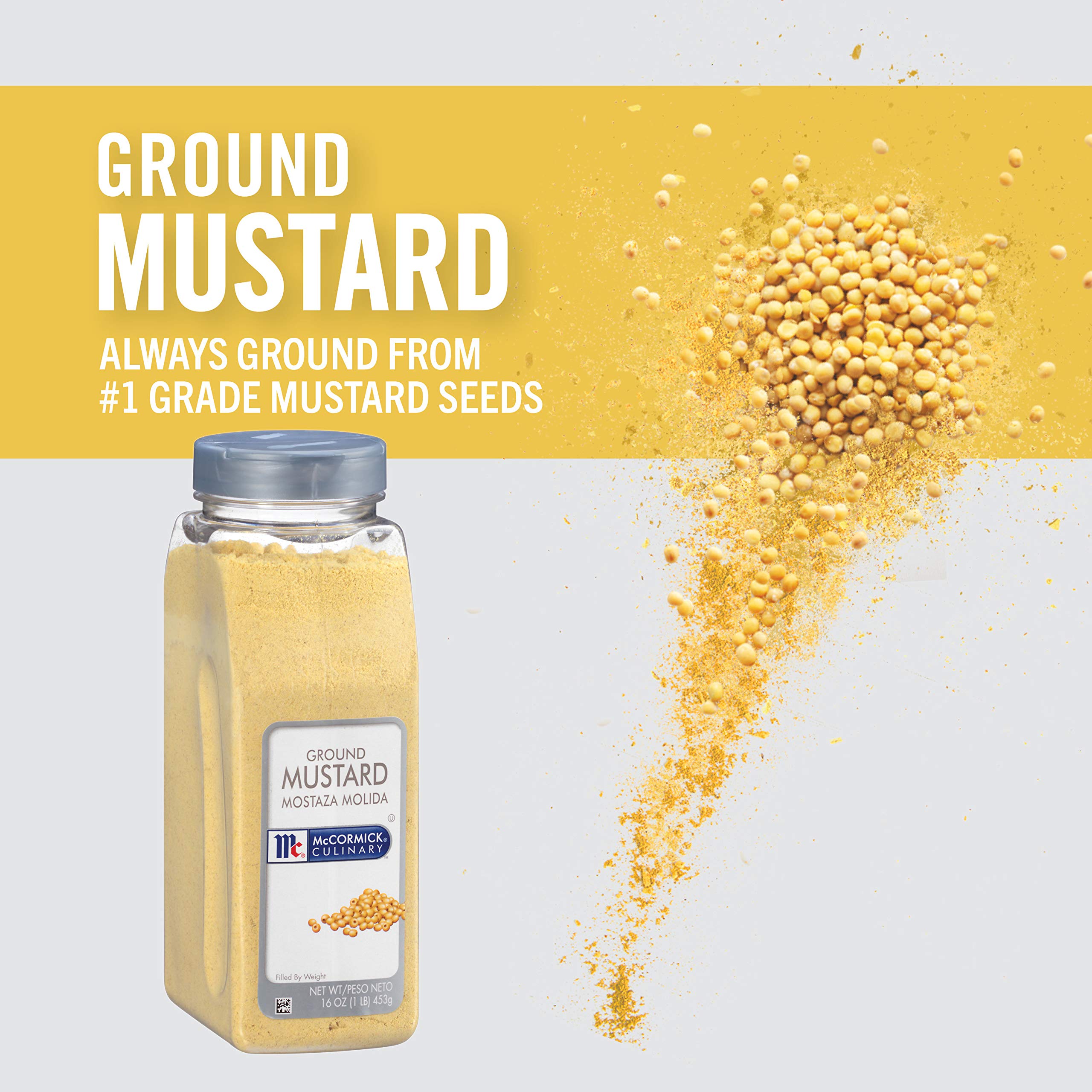 Premium seeds produce a sharp tang and bright aroma for dressings.