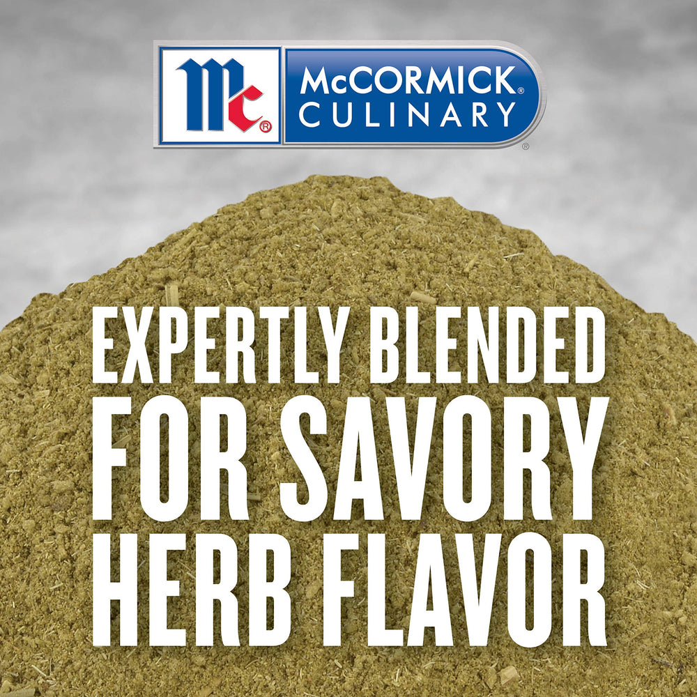 Gravy simmered with McCormick Culinary Poultry Seasoning depth