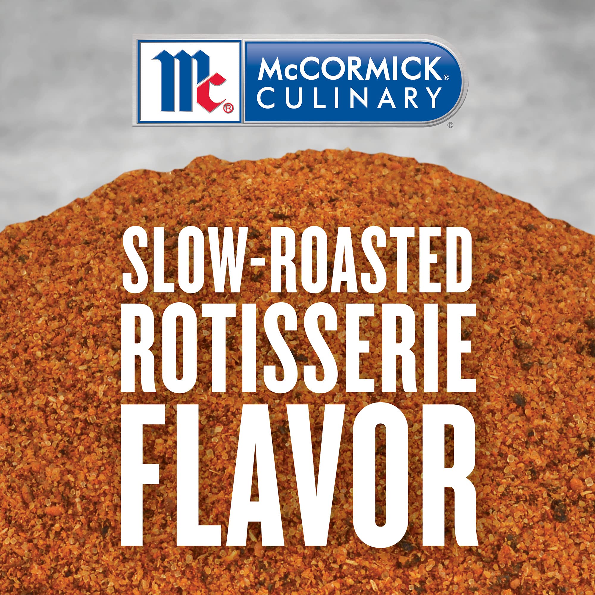 McCormick Culinary Rotisserie Seasoning 24-ounce jar ideal for high-volume kitchens
