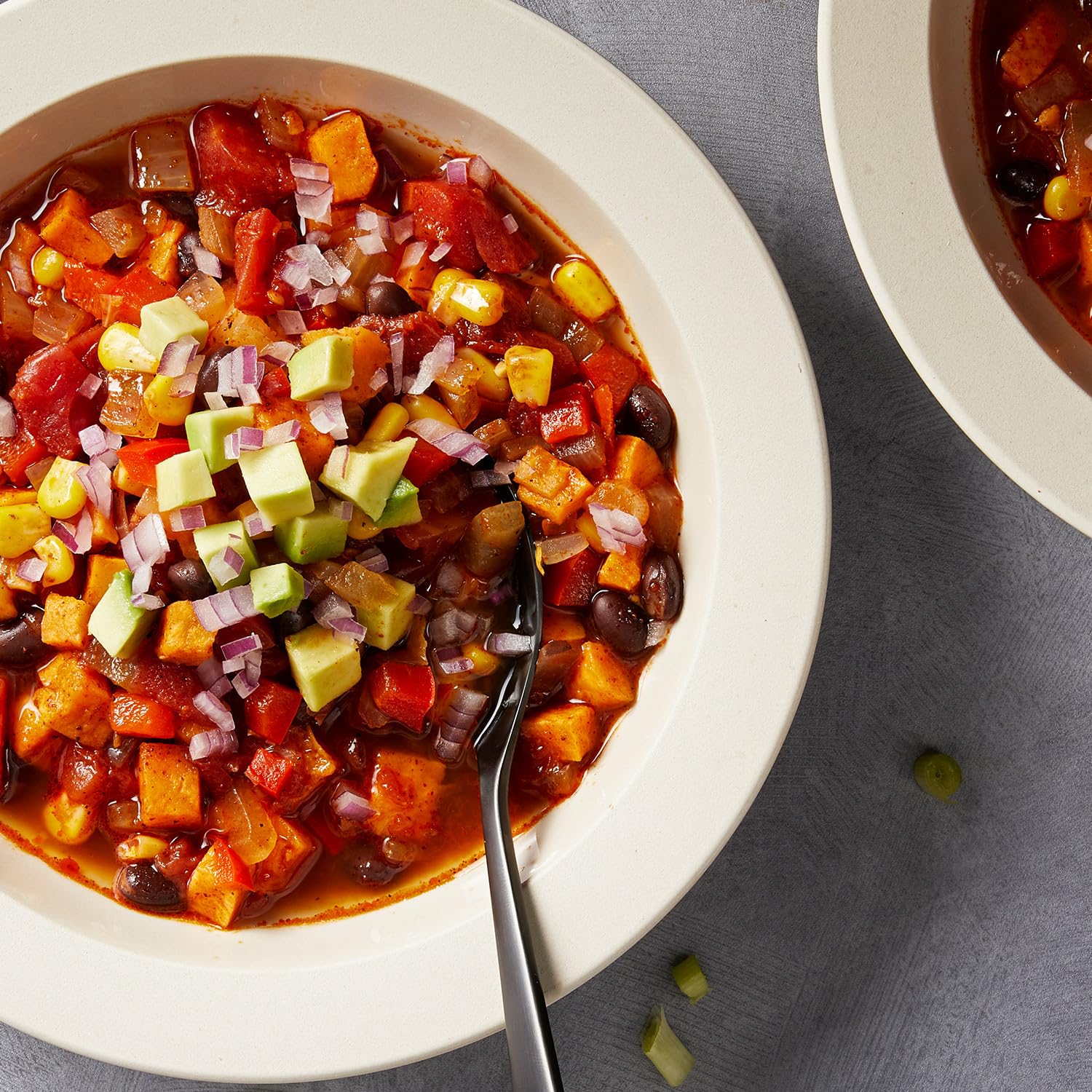 McCormick Dark Chili Powder bean soup for warm, layered flavor