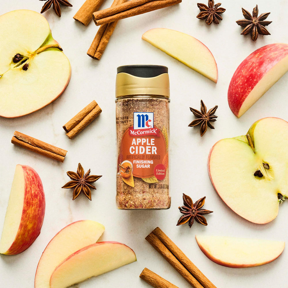 Limited edition finishing sugar packs elevate fall baking experiments.