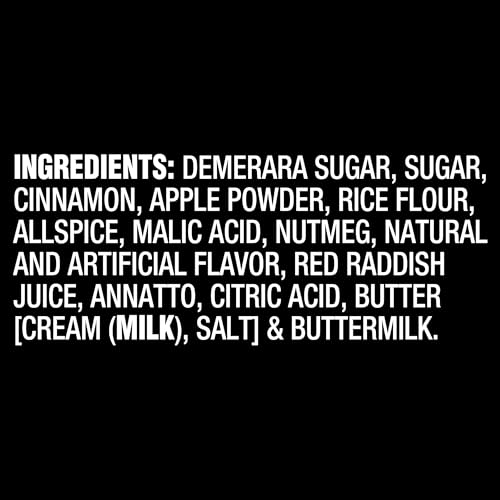McCormick finishing sugar with cinnamon, allspice, and nutmeg enhances desserts and beverages.