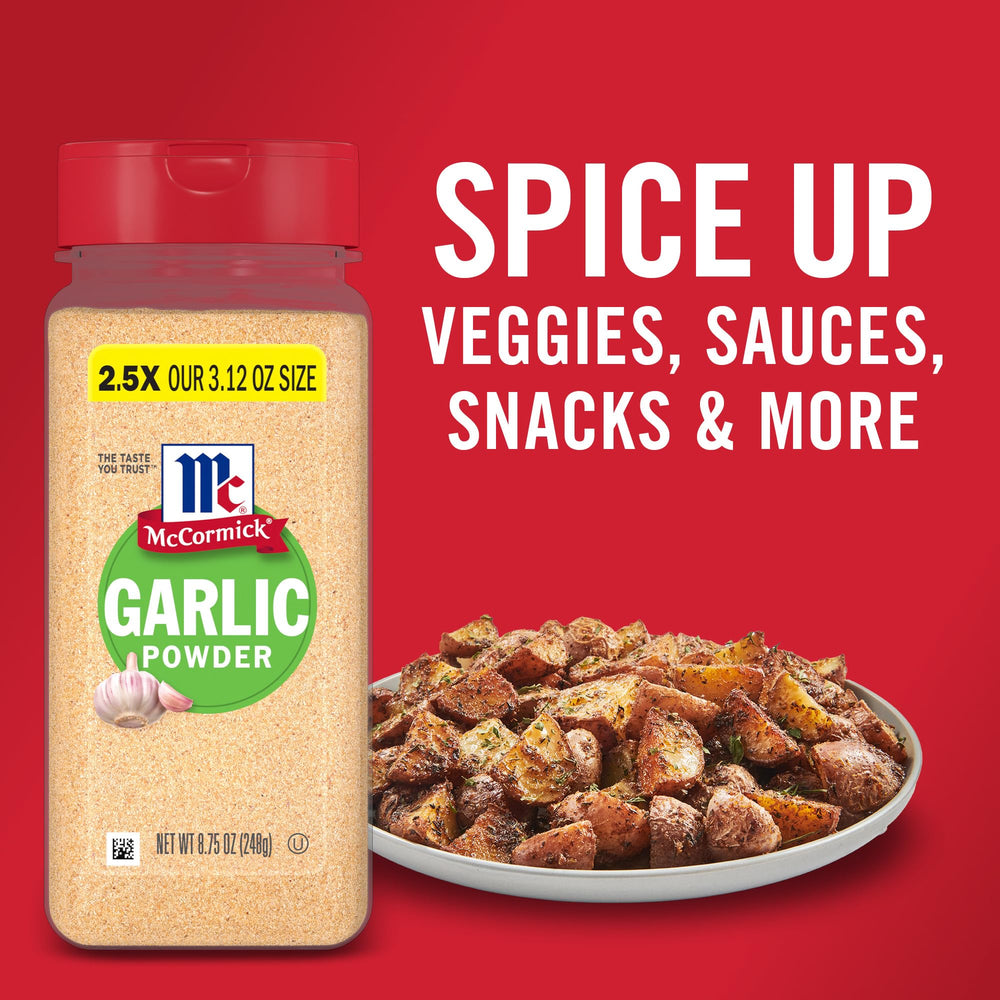 McCormick Garlic Powder mashed-potatoes become creamy and fragrant.