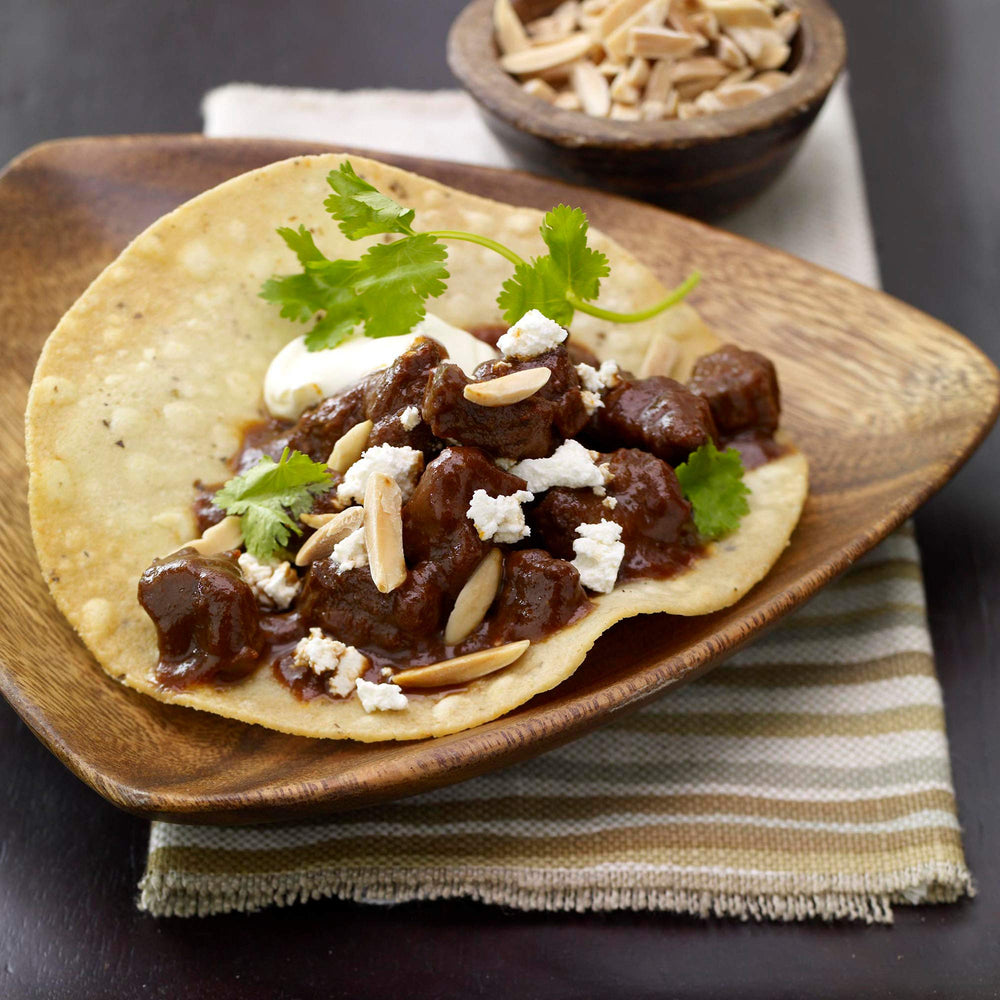 McCormick Gourmet Ancho Chile Pepper chocolate desserts benefit from ancho's raisiny note and warmth.