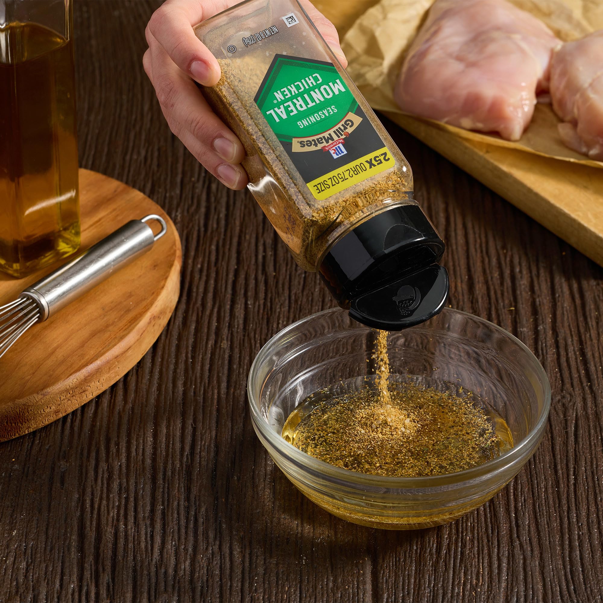 McCormick Grill Mates Montreal Chicken Seasoning on grill session boosts flavor