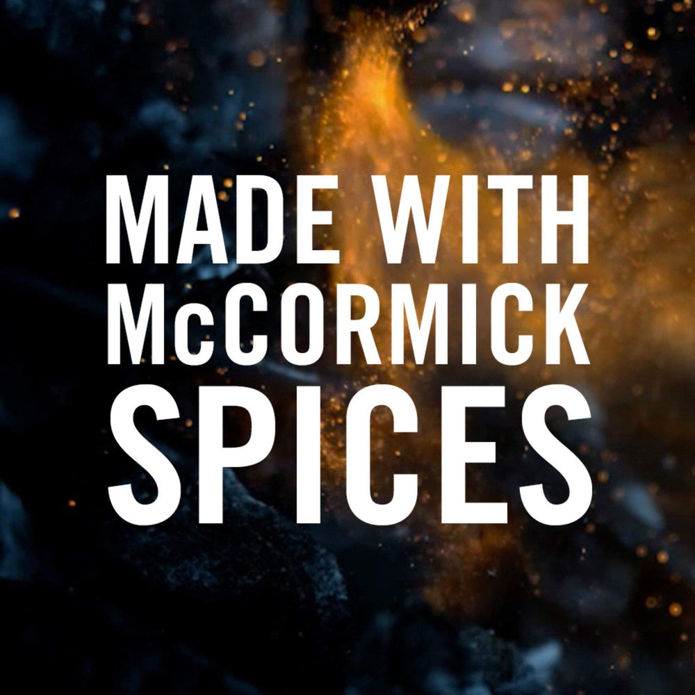 Gluten-free label visible on McCormick Worcestershire Pub Burger Seasoning.