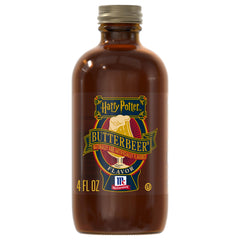 McCormick Harry Potter Butterbeer bottle pour enhances beverages with caramel and butterscotch