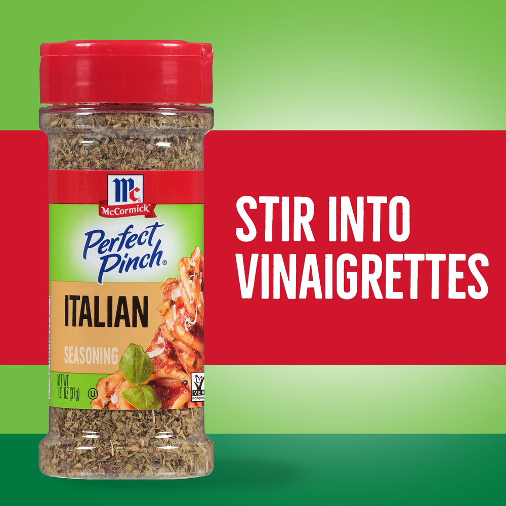 McCormick Italian Seasoning bottle on kitchen counter ready for weeknight cooking
