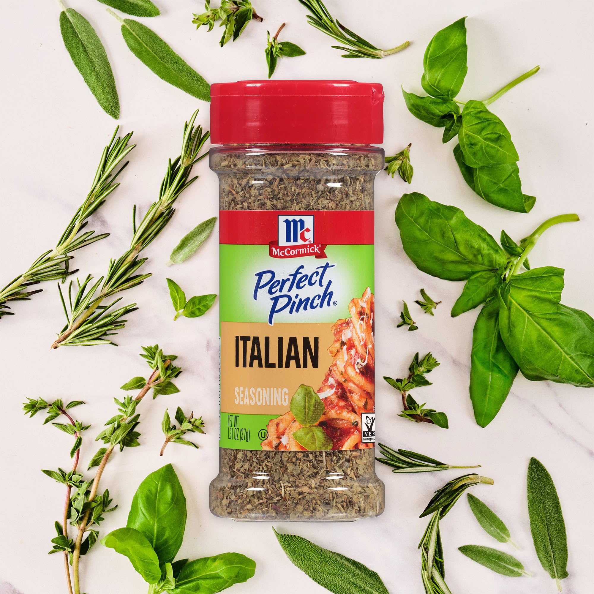 McCormick Italian Seasoning elevates salads and veggies with bright herb notes