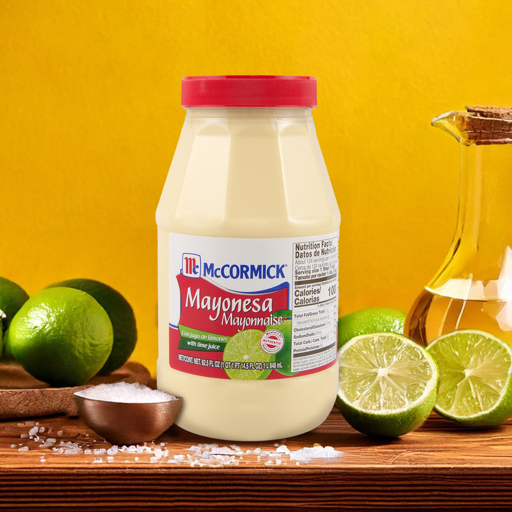 Chicken sandwich slathered with McCormick Mayonesa lime for flavor depth