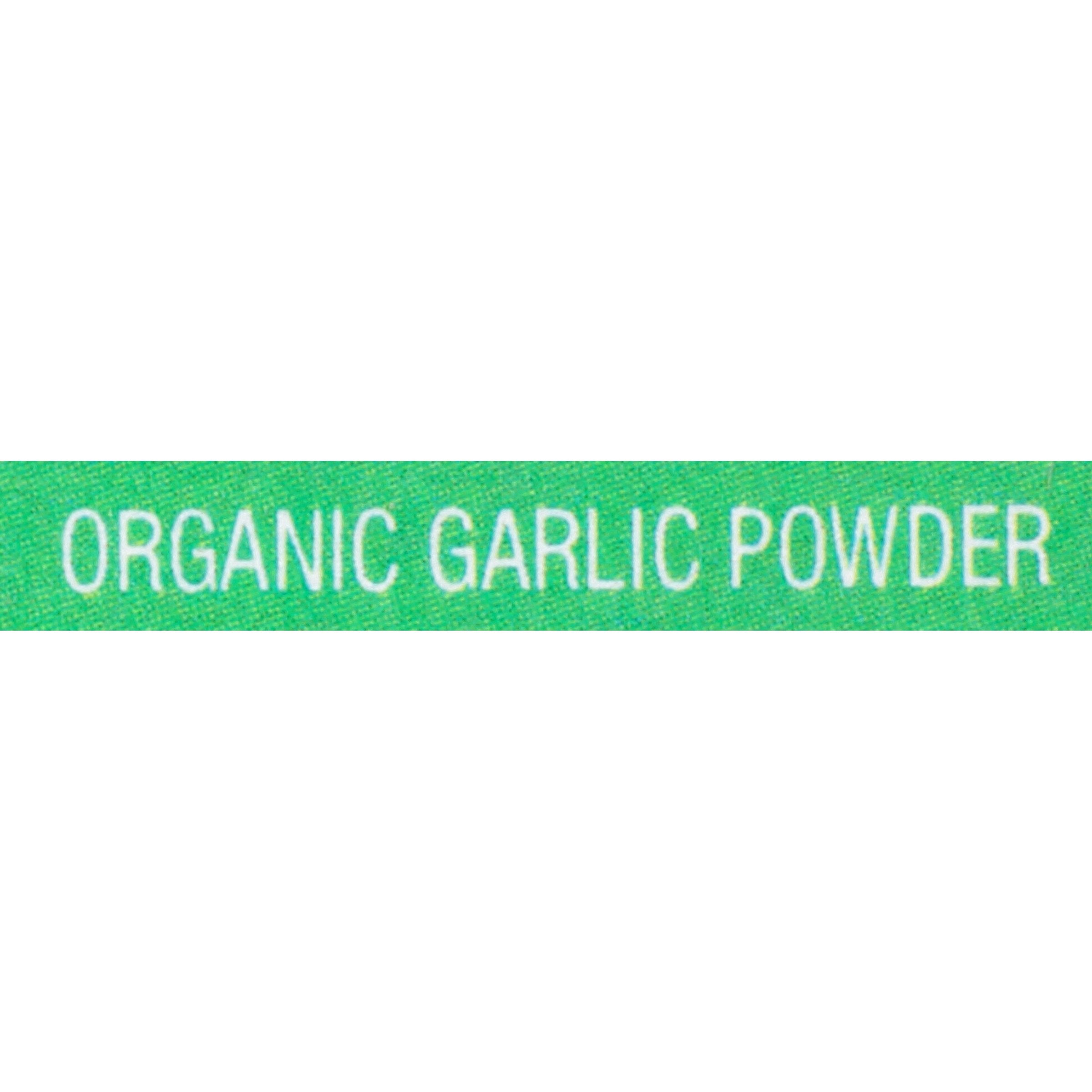 Pantry storage of McCormick Organic Garlic Powder for everyday cooking