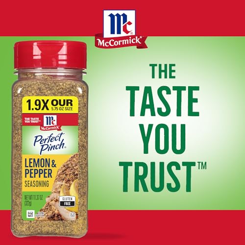 Fresh flavor guaranteed with McCormick Perfect Pinch Lemon Pepper on hand
