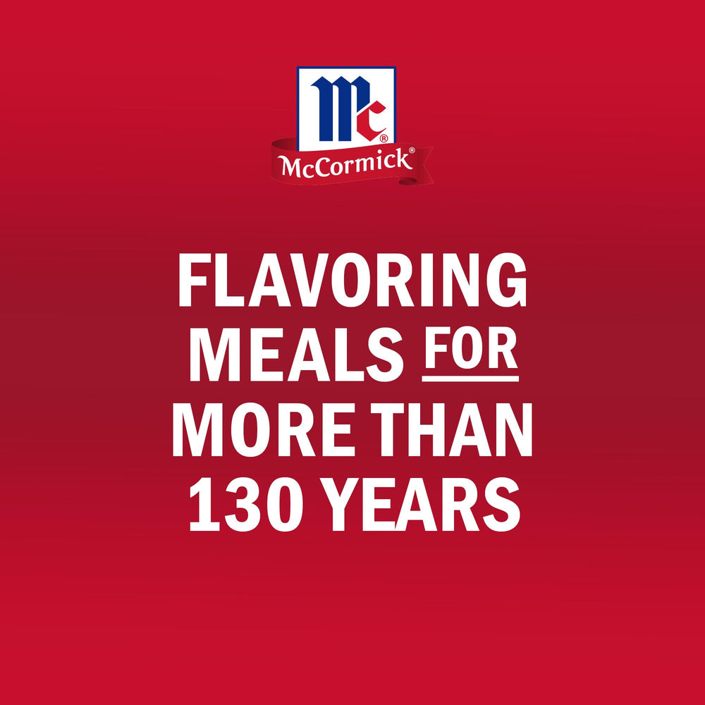 McCormick Perfect Pinch Rotisserie Chicken Seasoning on salmon fillet for savory finish