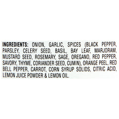 McCormick Perfect Pinch Seasoning shaker showcases salt-free option for reduced-sodium menus.
