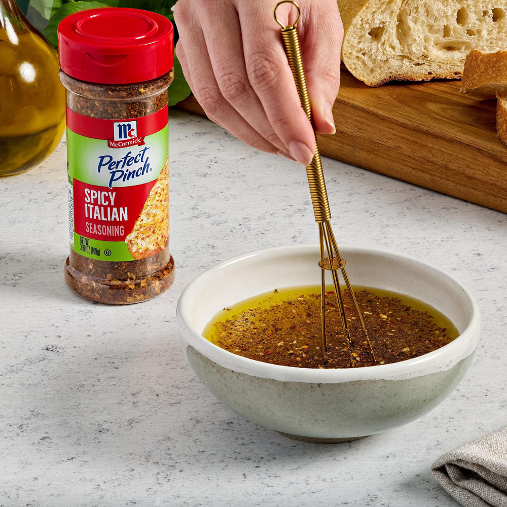 McCormick Perfect Pinch Spicy Italian pesto sauce enhancement