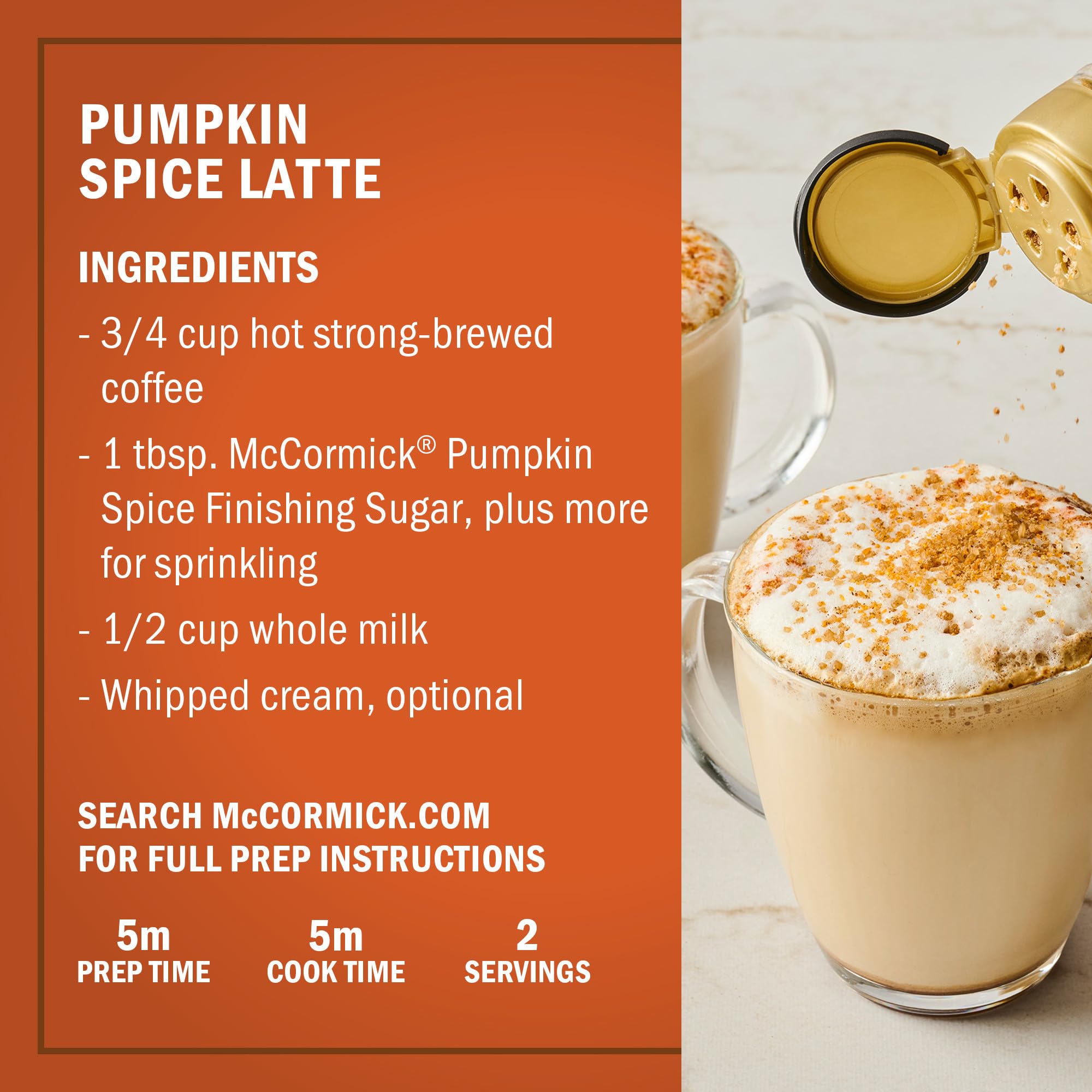 Dusting McCormick Pumpkin Spice Finishing Sugar on cookies for crisp spice