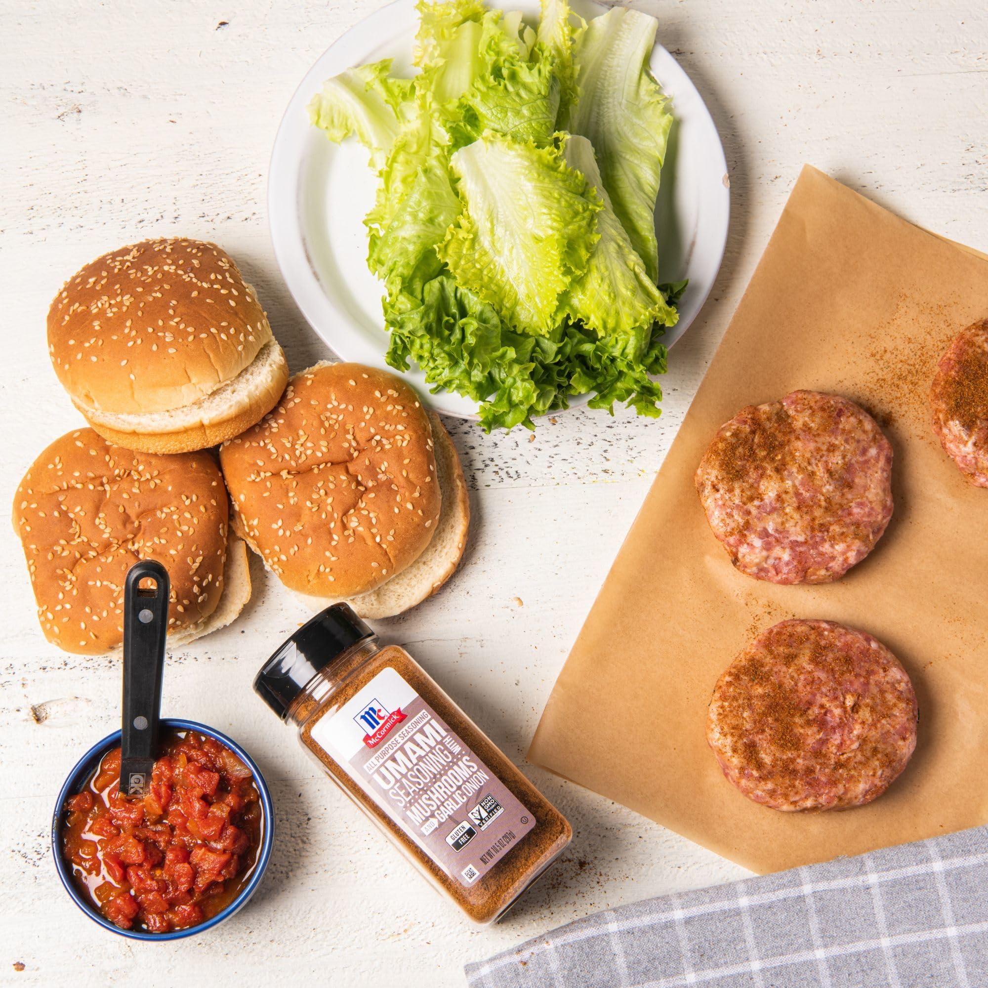 McCormick Umami Seasoning on popcorn creates a savory snack upgrade.