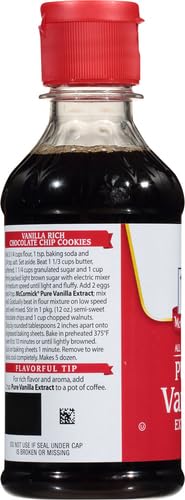 McCormick Vanilla Extract in a baking scene with cookies