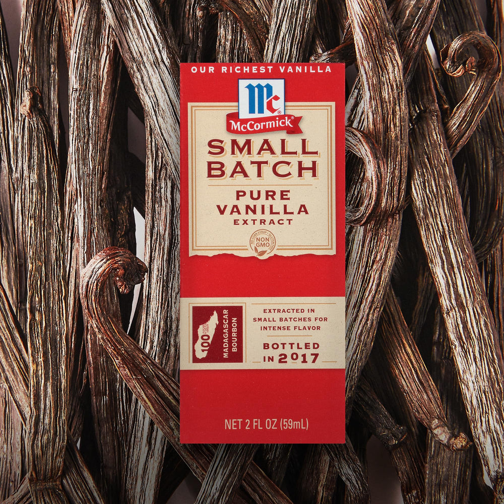 McCormick Vanilla Extract paired with preserves to enhance fruit flavors
