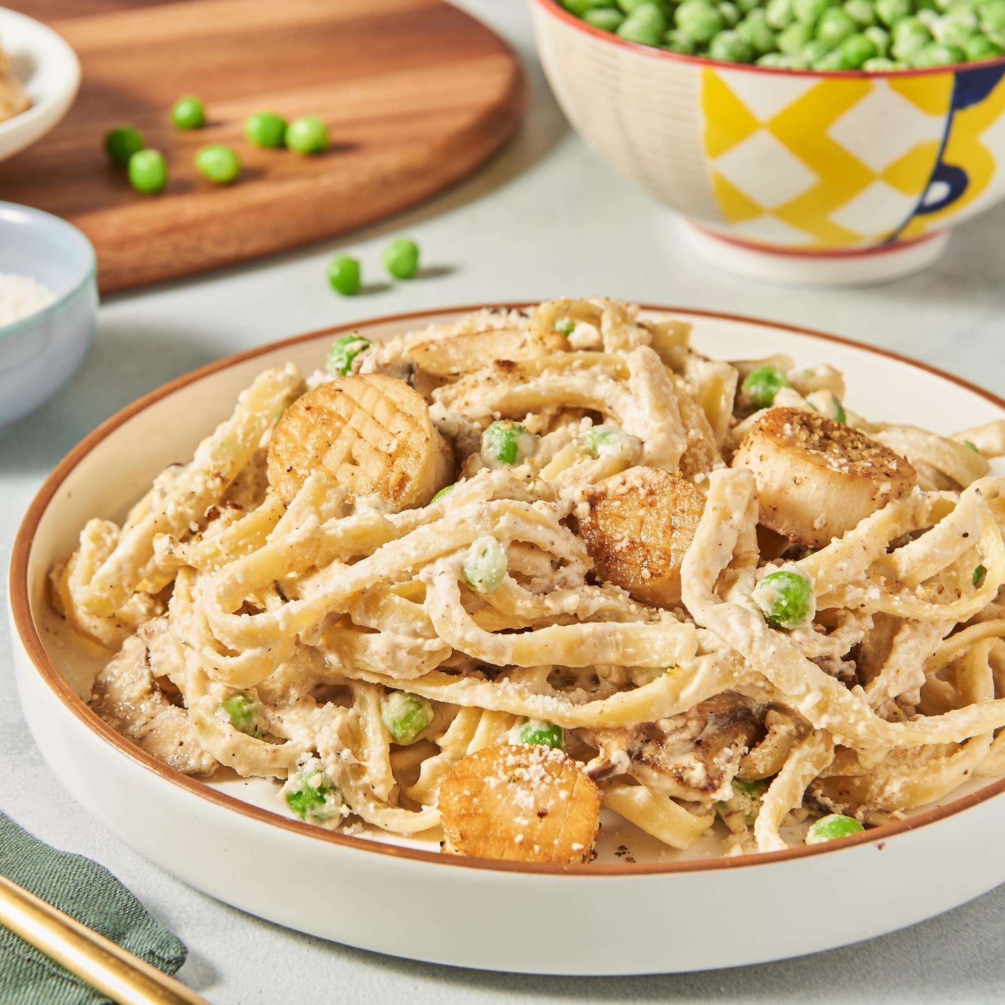 Pasta dish elevated with McCormick Very Good Garlic All Purpose Seasoning.