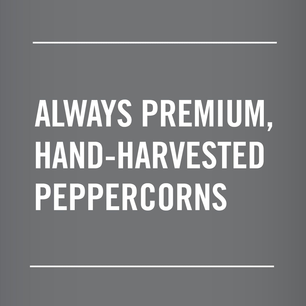 McCormick Whole Black Pepper on salad adds a bright peppery kick.