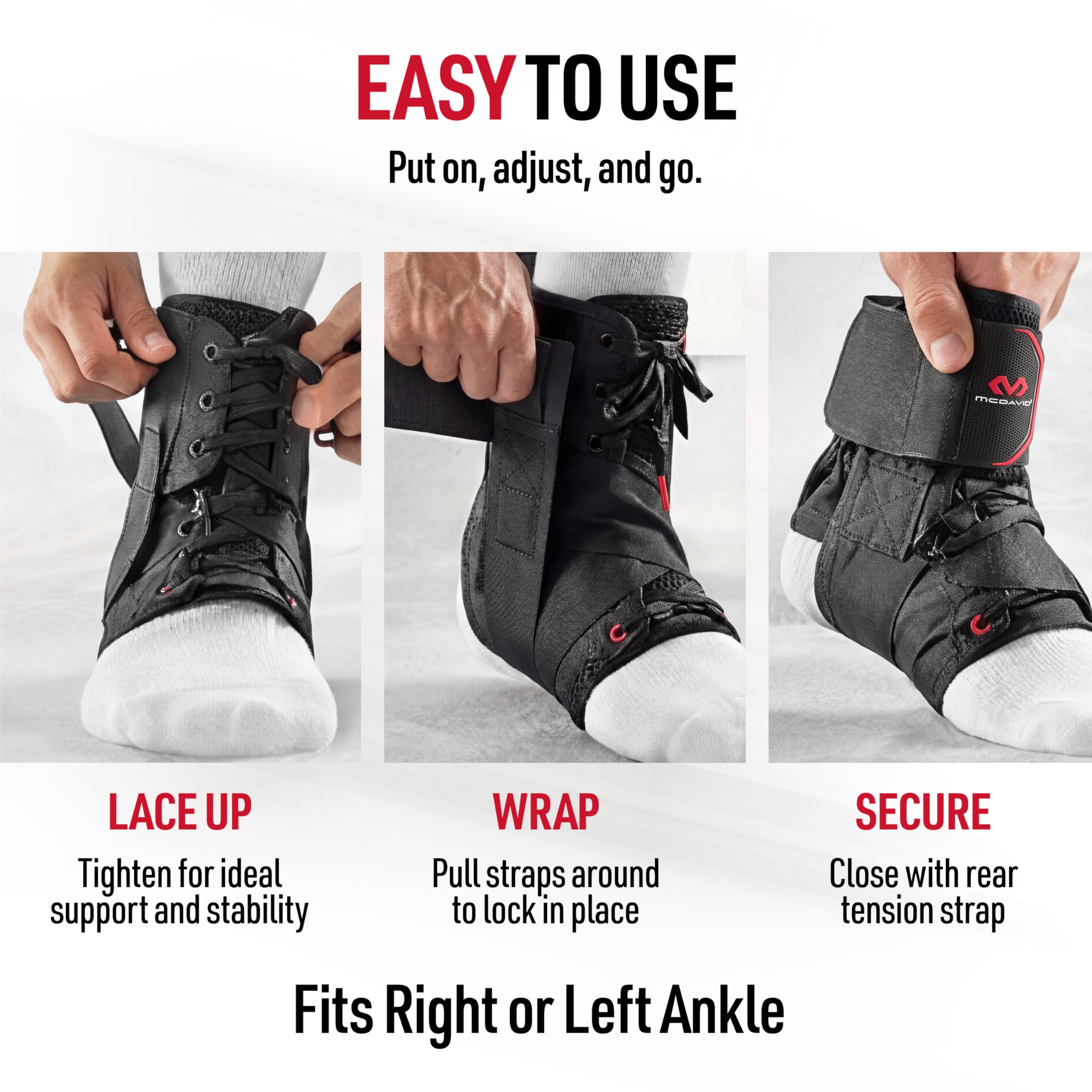 Arch support and compression help stabilize during activity.