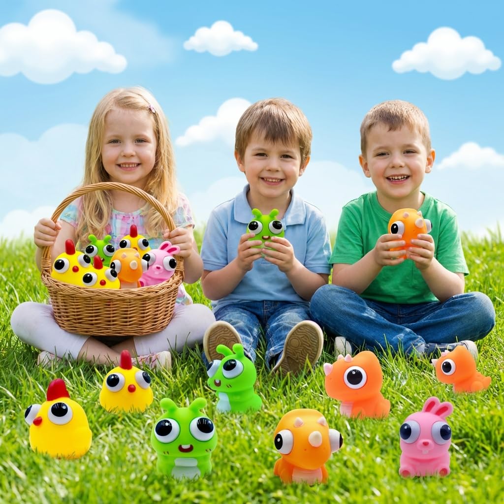 Mchochy egg hunt prize squishies offer playful, non-candy rewards