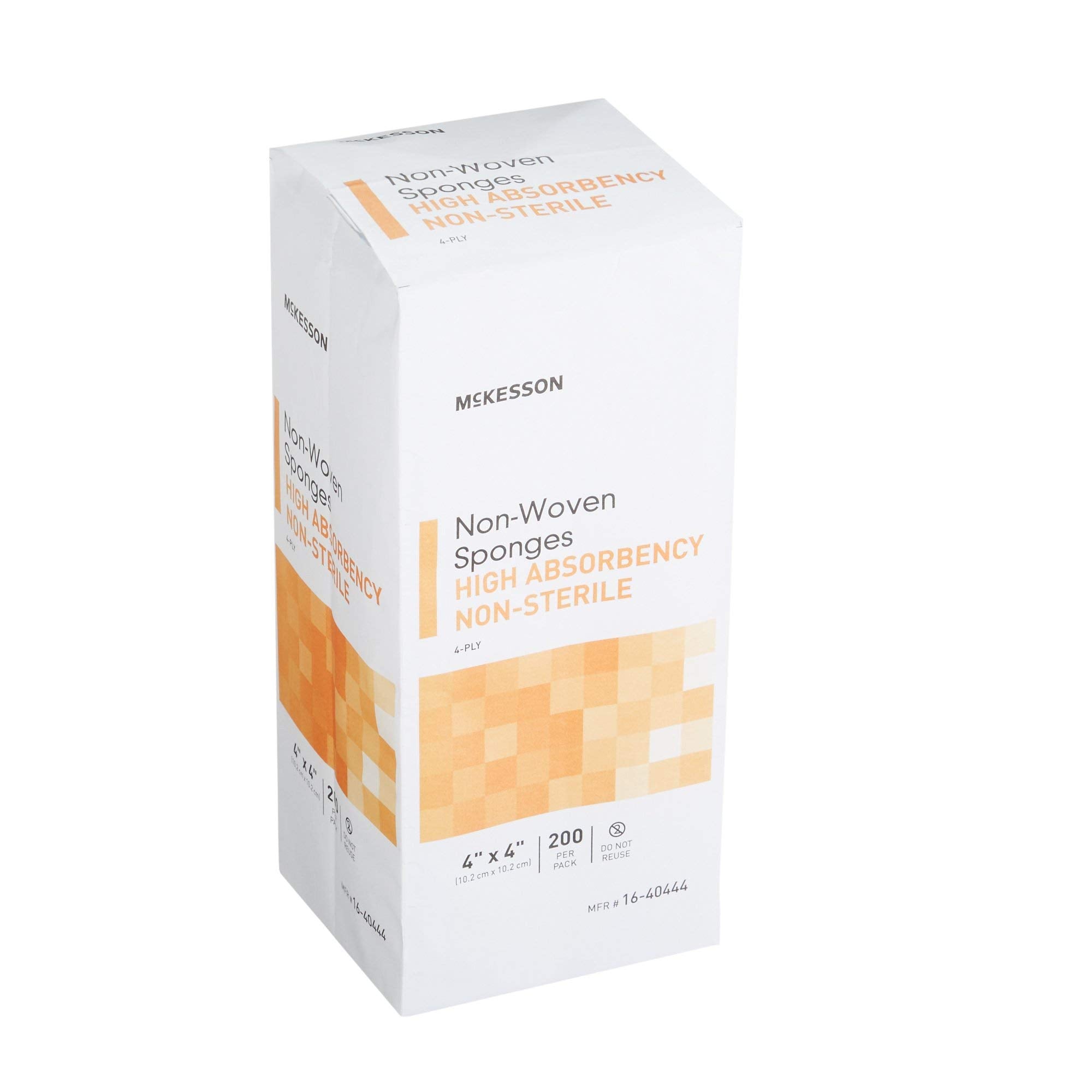 McKesson 200-pack sponges, practical supply for routine tasks.