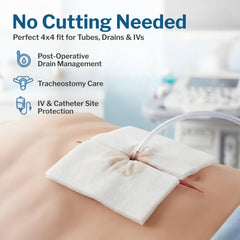 McKesson 6-ply drainage gauze offers reliable absorbency for exudate