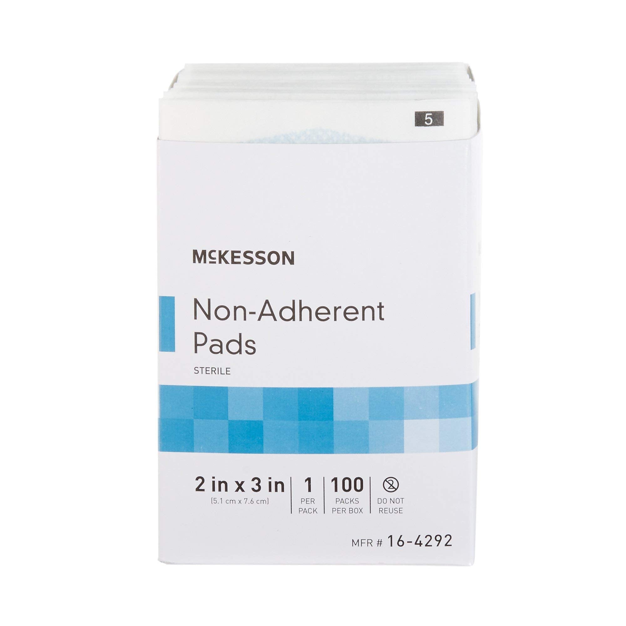 McKesson breathable barrier and absorbent core support a clean healing environment.
