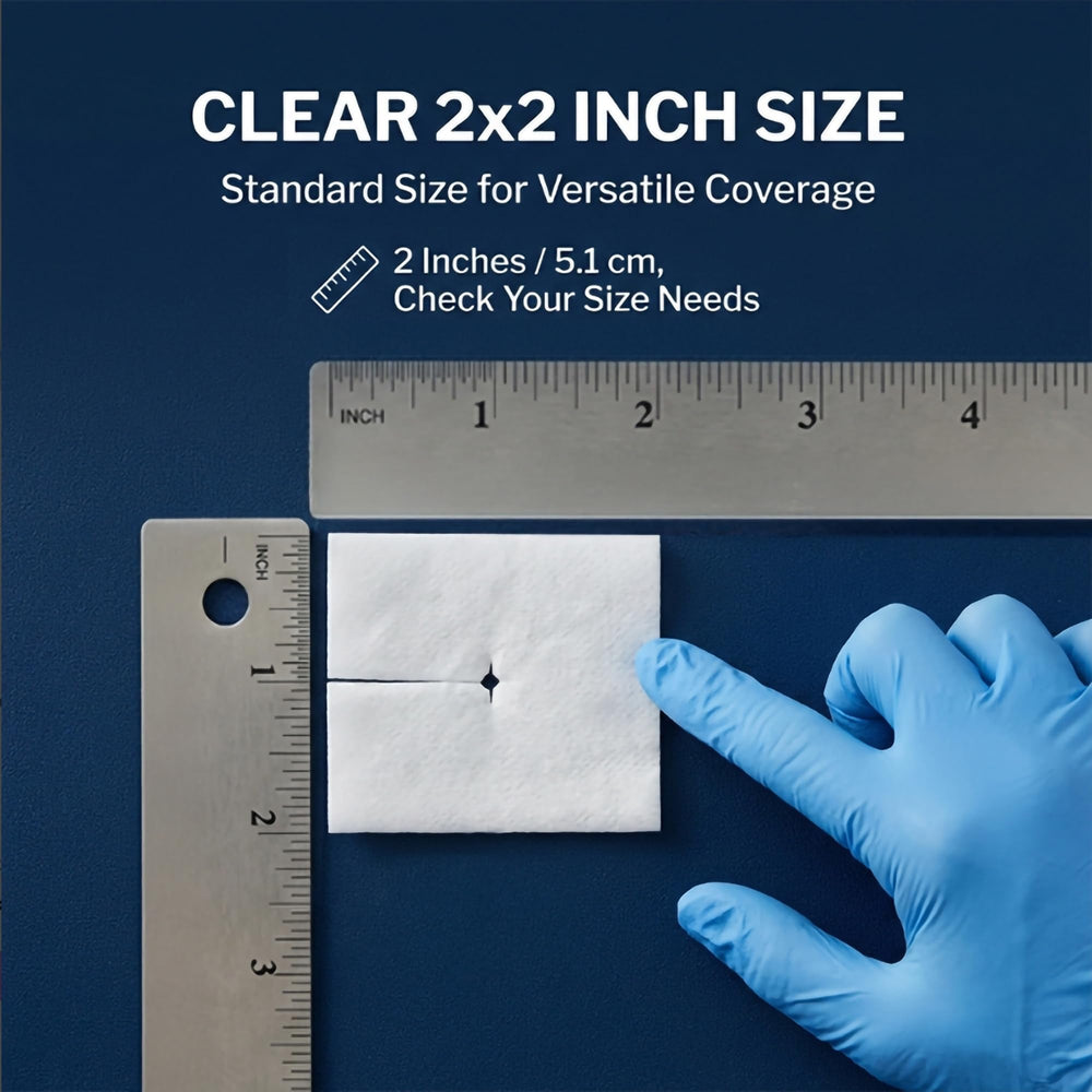 McKesson individually wrapped sterile packs support hygienic dressing changes.