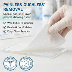 McKesson wound dressings enable painless removal without sticking