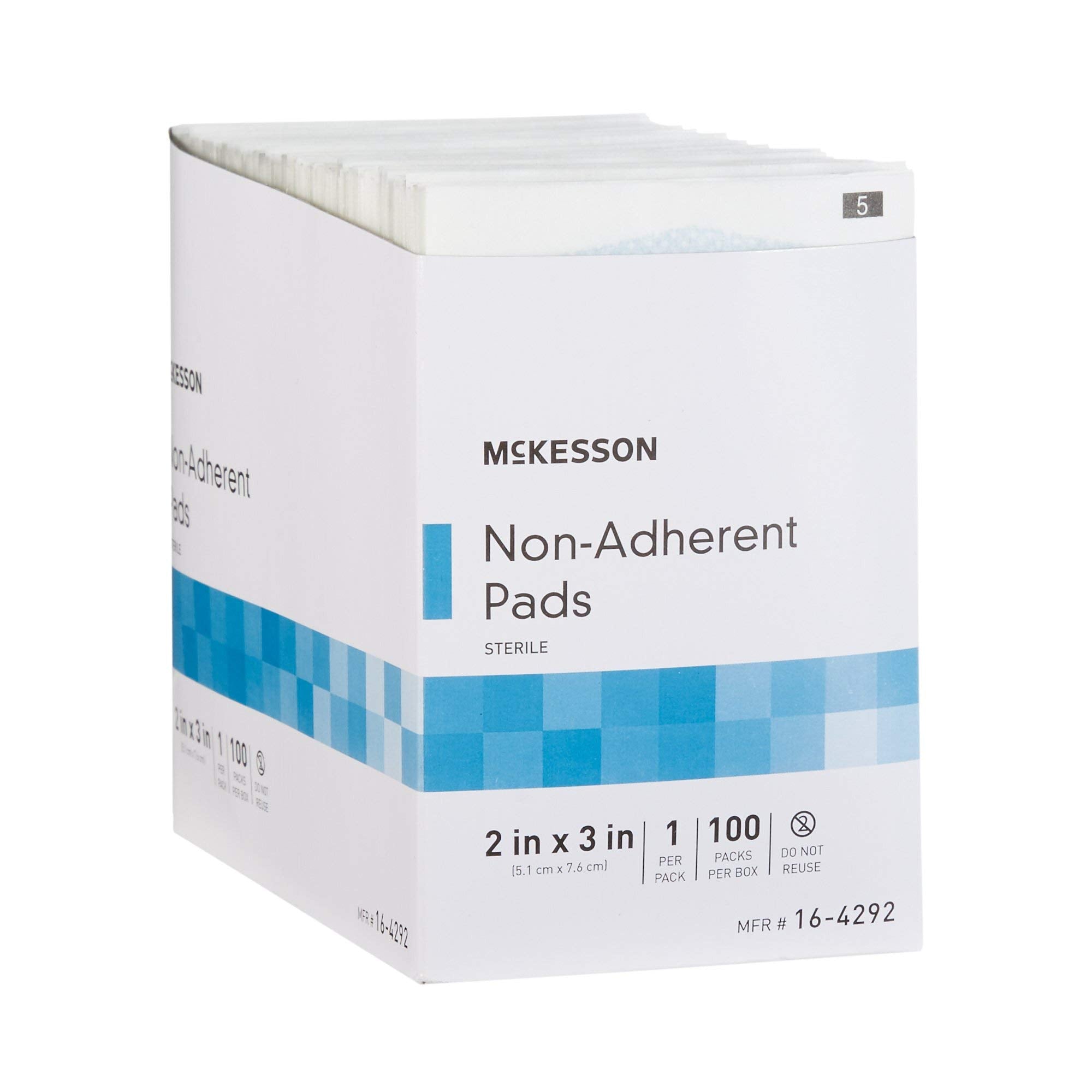 McKesson pads for ulcers burns and cuts fit versatile wound care needs.