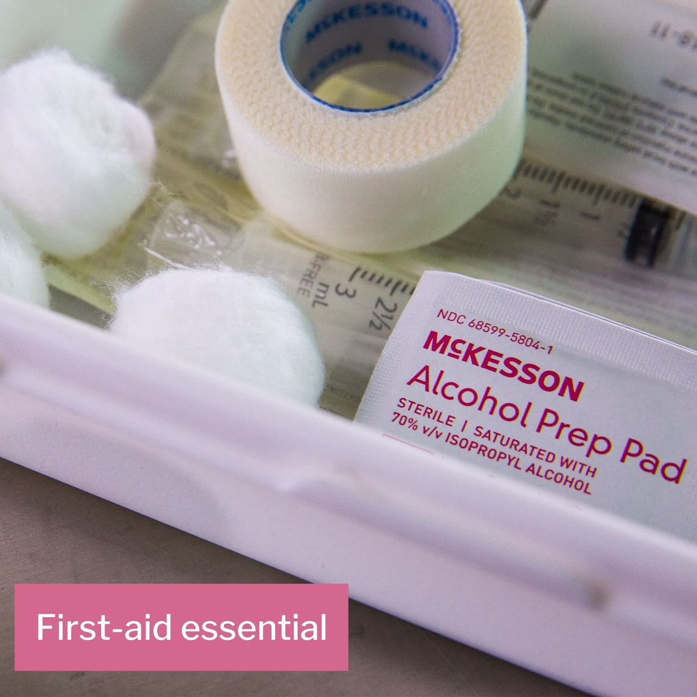 McKesson venipuncture prep wipes for clean pre-test prep