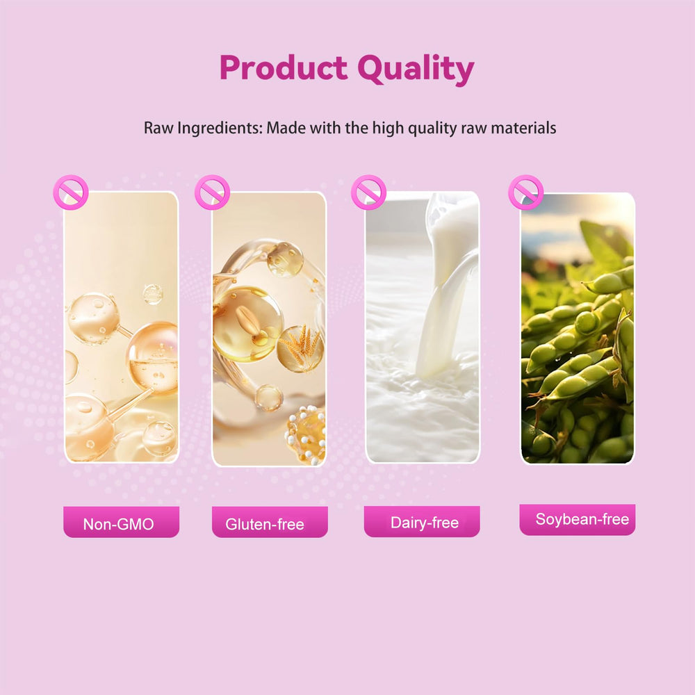 Mclovefy collagen types I–X graphic highlights diverse collagen support
