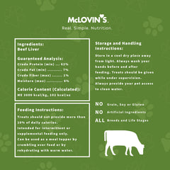 Grain-free and gluten-free dog treats from McLovin's Pet Food.