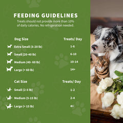High-protein beef liver treats ideal for training rewards.