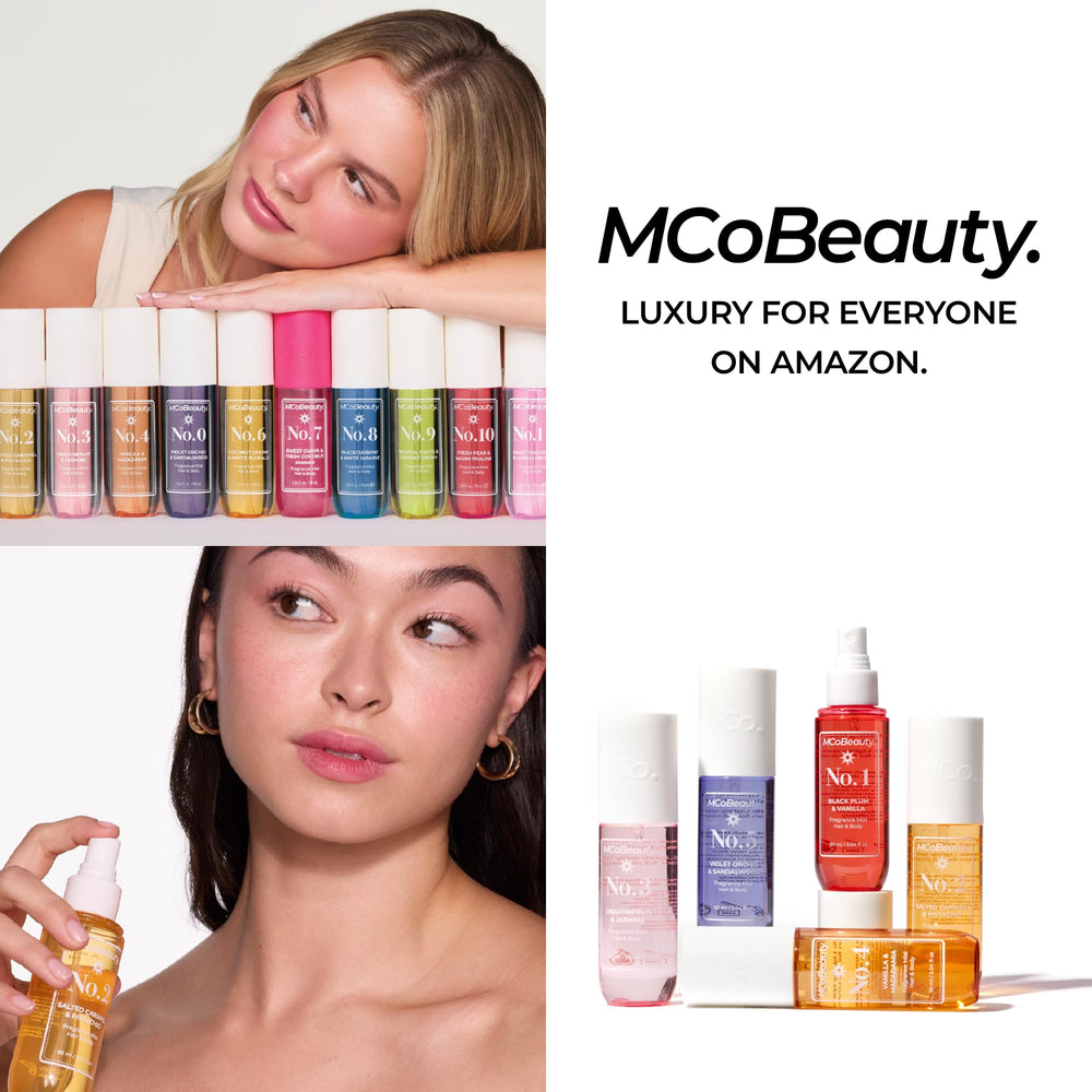 MCoBeauty Fragrance Mist No. 2 travel-friendly 90ml fits in handbag.