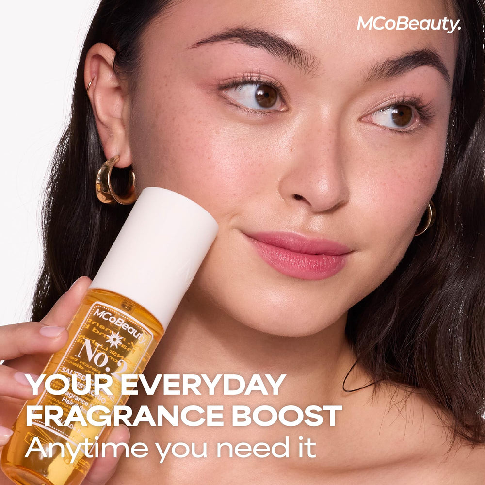 MCoBeauty Fragrance Mist No. 2 vanilla layering with body lotion for extra depth.