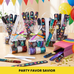MCPINKY slap bracelet with rocket design ideal for classroom rewards