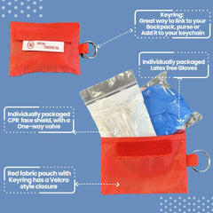 MCR Medical infant CPR face cover with dedicated valve for child safety