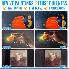 MCTRHG gloss varnish provides a transparent layer, boosting color saturation.