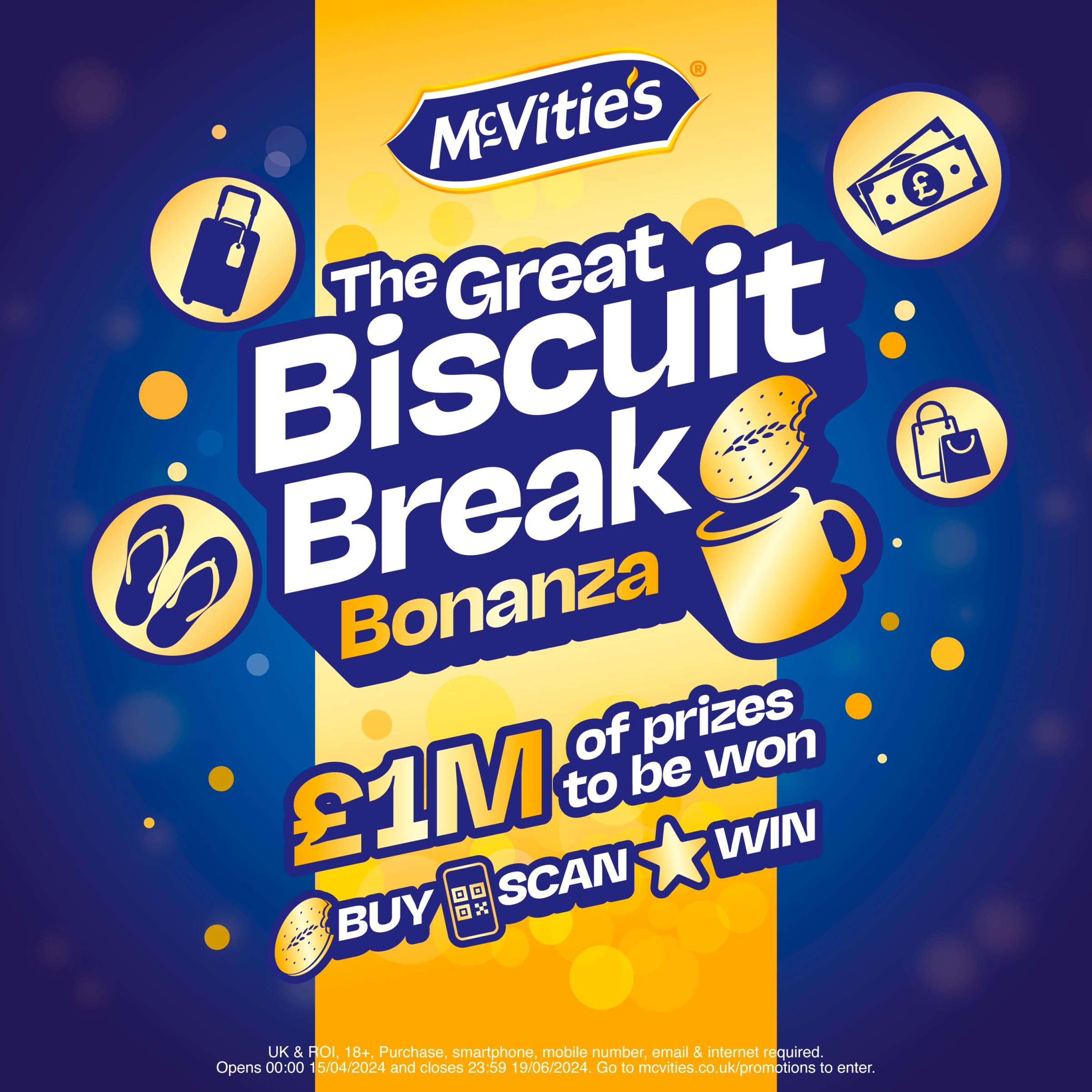 McVitie's Digestives Original biscuits close-up, crisp texture ideal for dunking in tea.