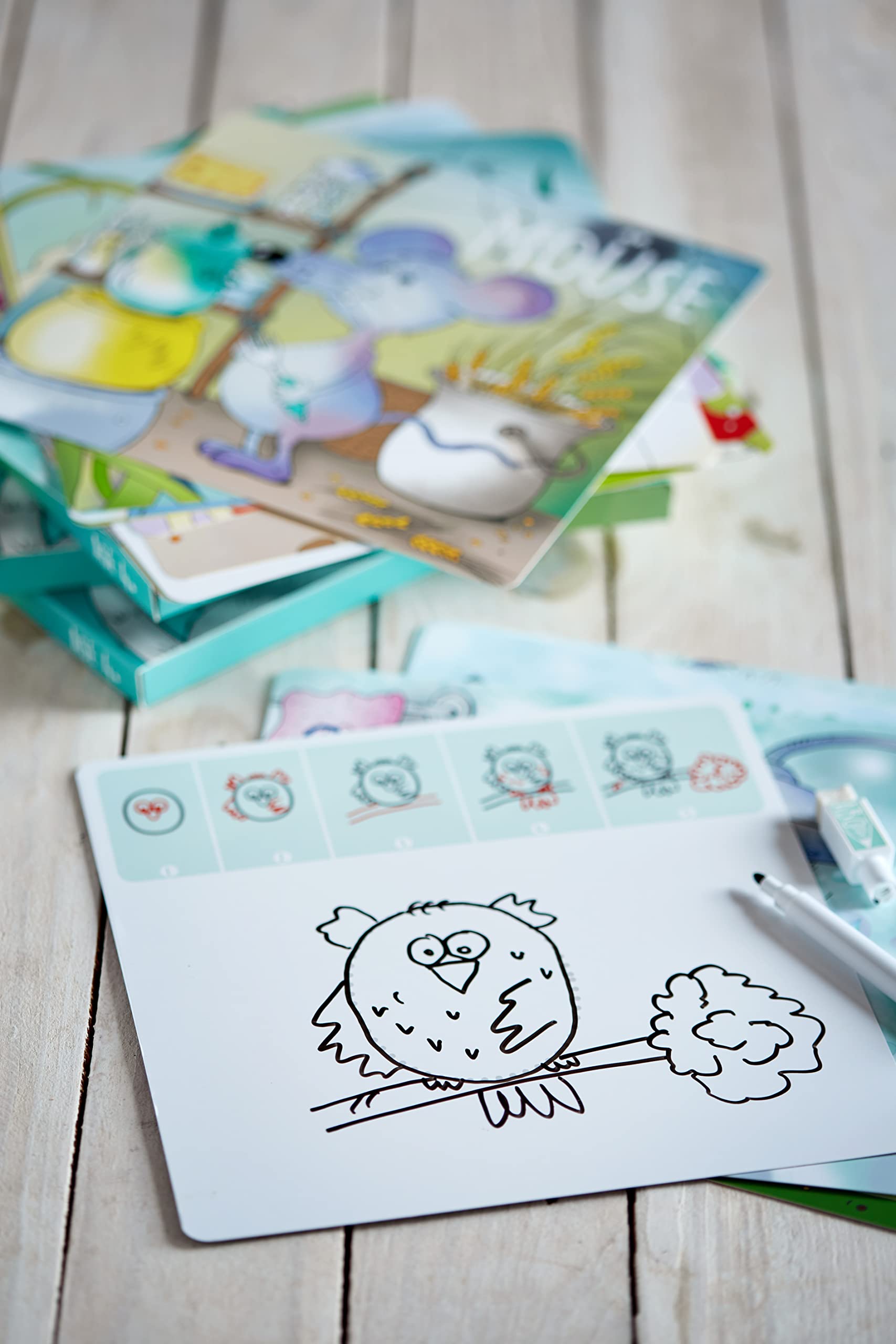 MD CREATIVE portable preschool learning kit for 3-6 year olds.