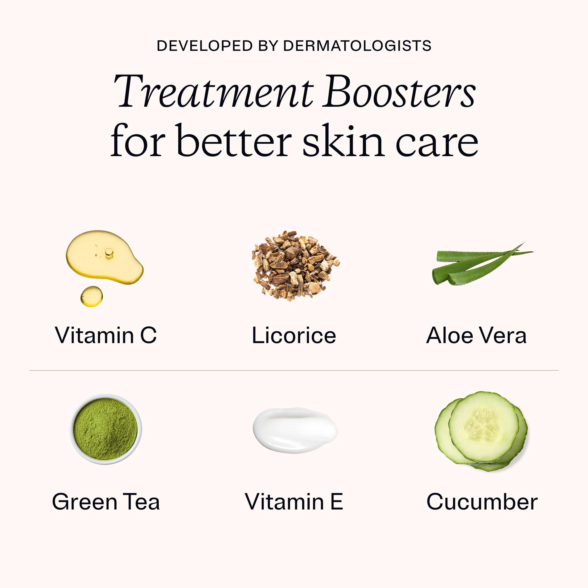 MDacne vegan formula label highlights plant-based actives